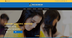 Desktop Screenshot of masterswriting.com